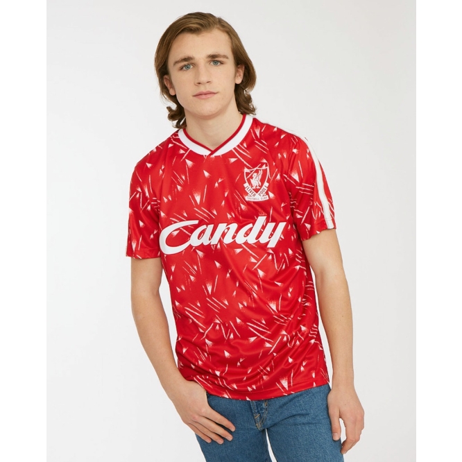 Planta de semillero Cumplir Oficial Camiseta de equipo local LFC Retro Candy para adultos