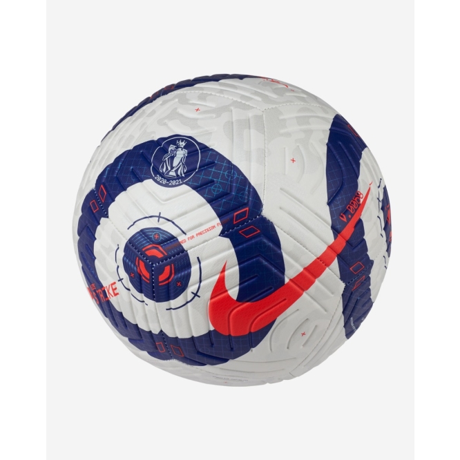 Balón de Fútbol Nike Premier League Blanco/Azul Strike