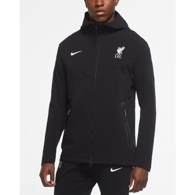 stand out Committee shorthand LFC Nike Mens Black Tech Pack Hoodie