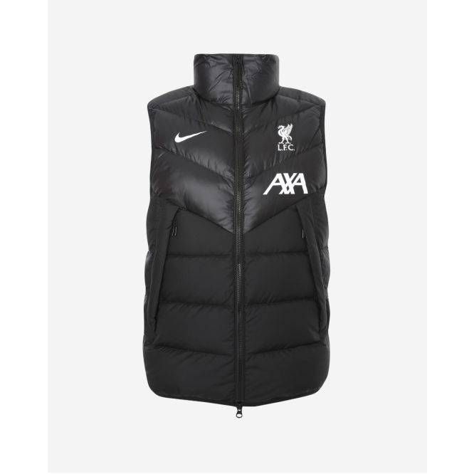 LFC Nike Mens Black Down Fill Vest
