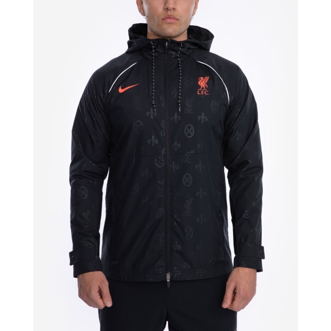 Liverpool F.C. Sport Essentials Windrunner Men's Nike Football Hooded Woven  Jacket