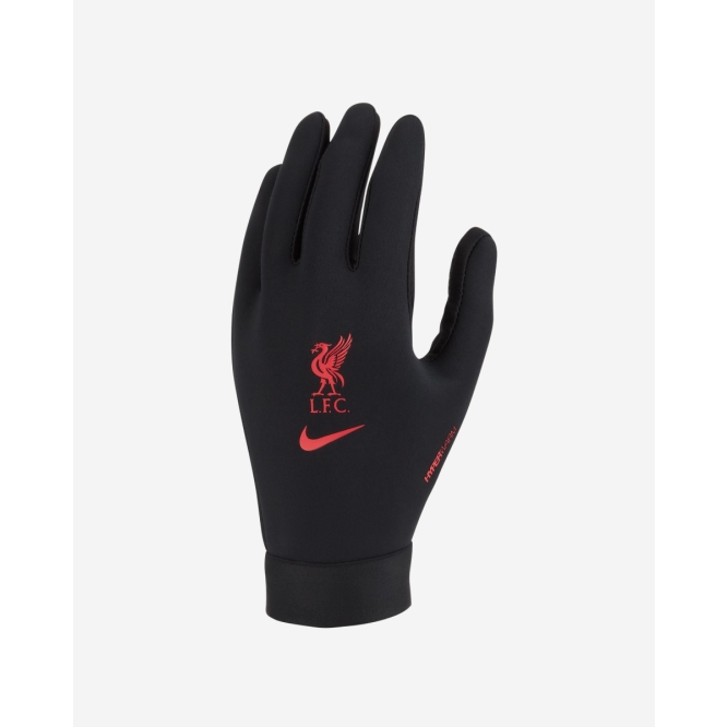 Liverpool Knitted Gloves Black NEW 