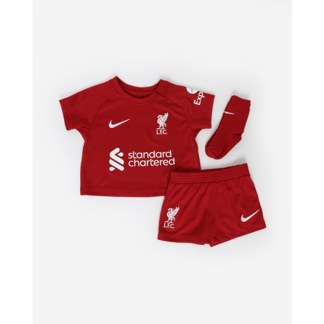 Liverpool Fc Baby Kids Official Football Kit Shirt & Short Set 