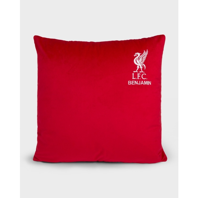 LFC Personalised Liverbird Cushion
