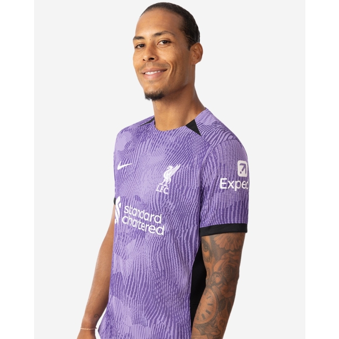 Men's Nike Purple Liverpool 2023/24 Third Vapor Match Authentic