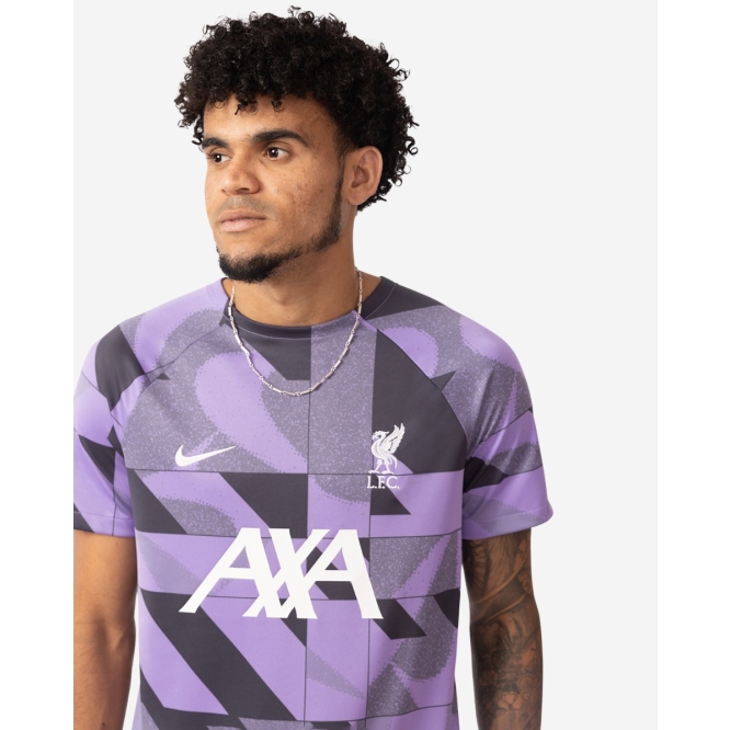Purple Nike Liverpool FC 2023/23 Match Third Shirt