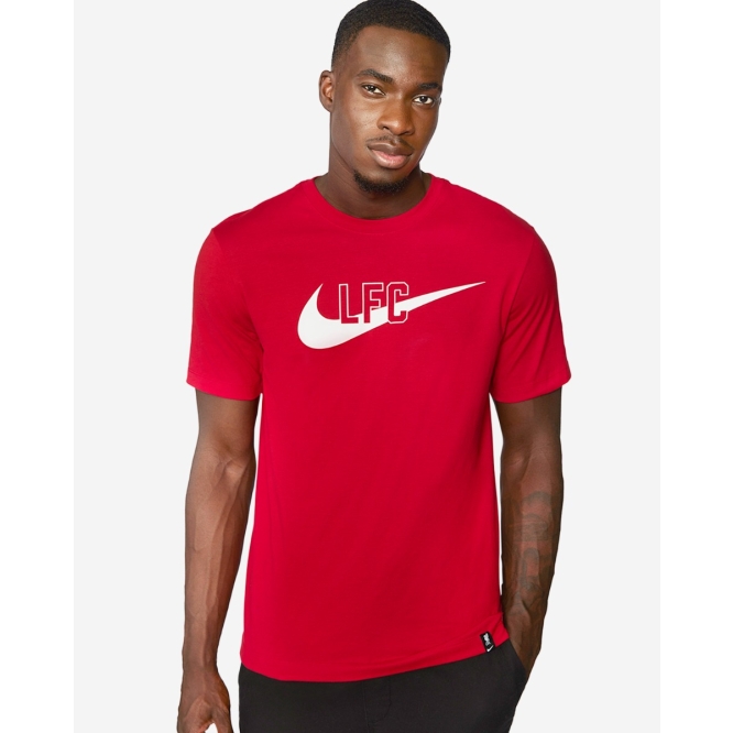 LFC Nike Mens 23/24 Swoosh Tee Red