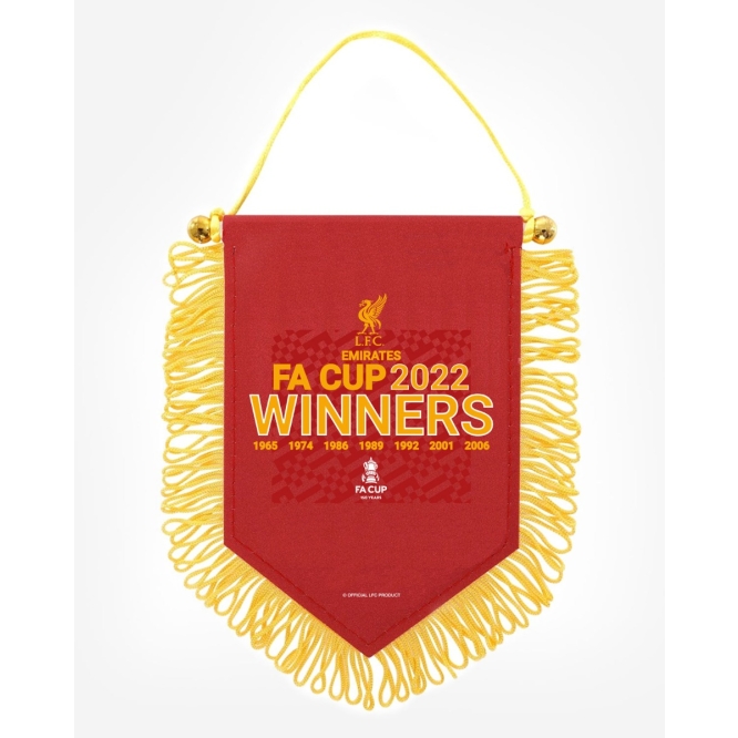 LFC FA Cup 22 Winners Pennant