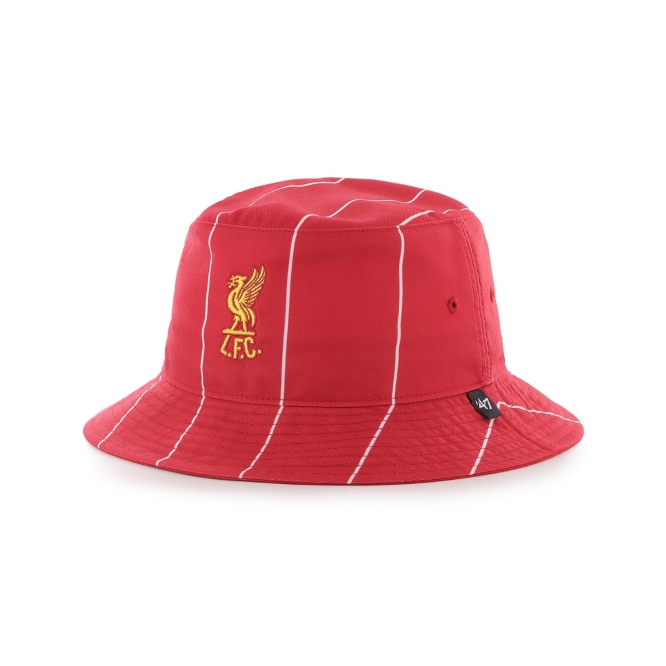 LFC 47 Adults 1982 Pinstripe Bucket Hat Red