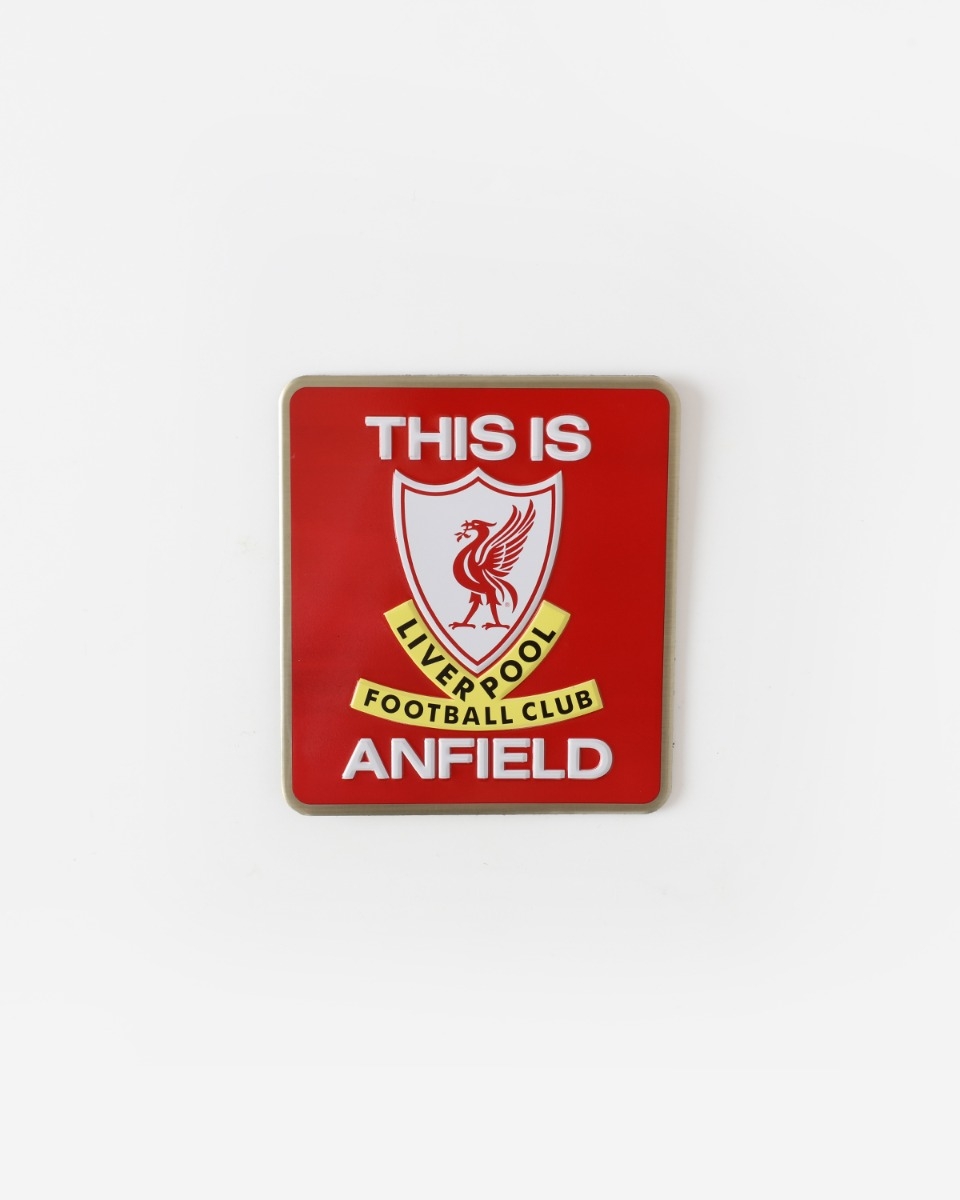 Lfc This Is Anfield Metal Sign