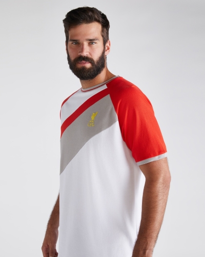 LFC Adults White 1986 Panel Tee