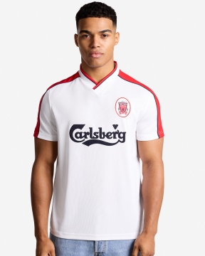 ウェア Liverpool 2000 2001 2002  LFC 大人用 Retro 01-02 アウェイシャツ