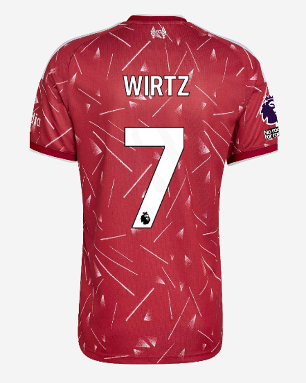 LFC adidas サッカーユニフォームWIRTZ LFC Adidas メンズ 26/27 ホームジャージ-WIRTZ-7-プレミアリーグ